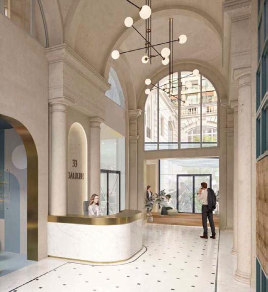 Bureau Paris 2272m² Location bureau Paris OLBUR2100717 2